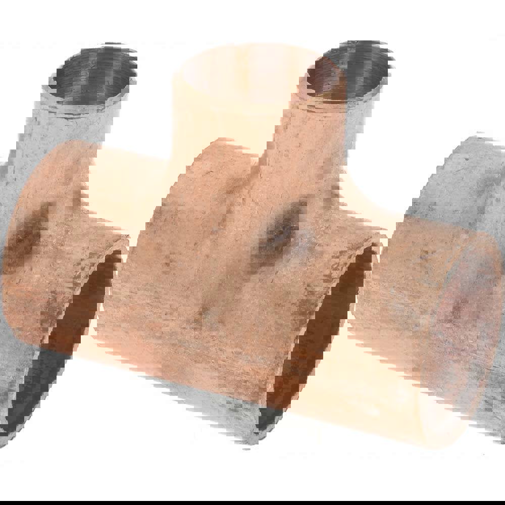 Wrot Copper Pipe Tee: 1/2